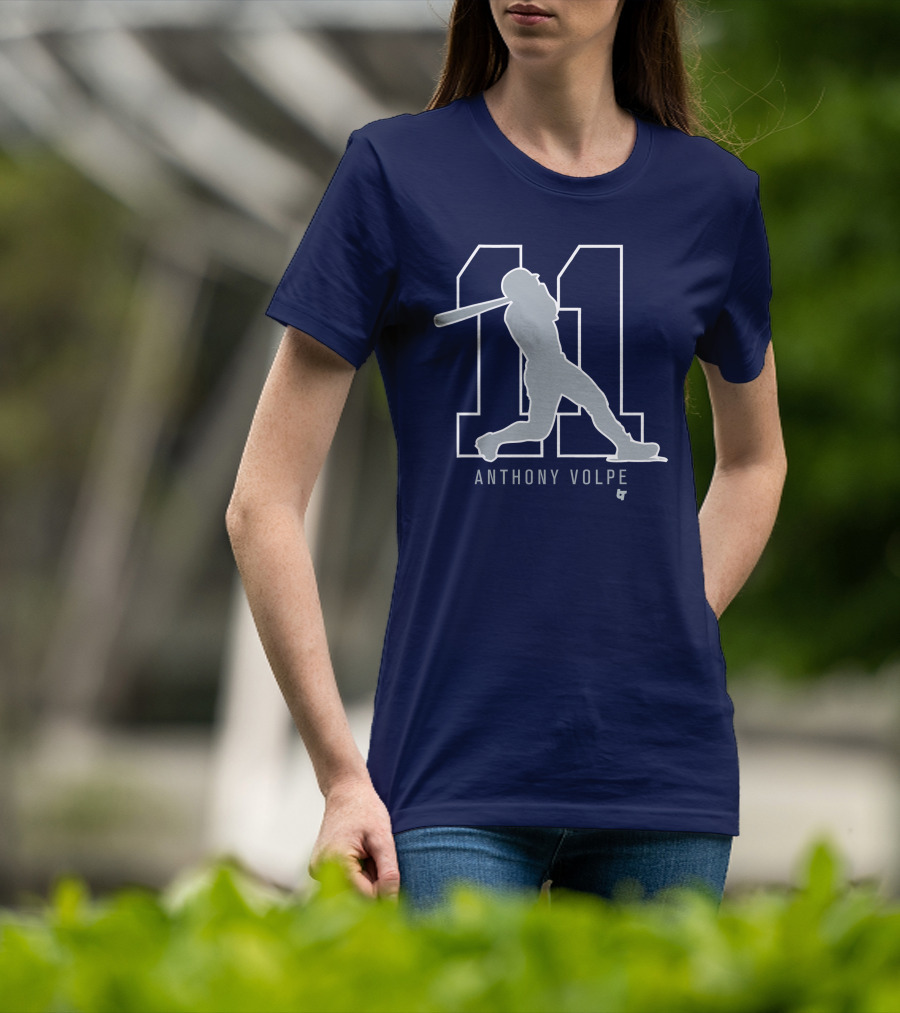 Anthony Volpe 11 New York Baseball T-Shirt
