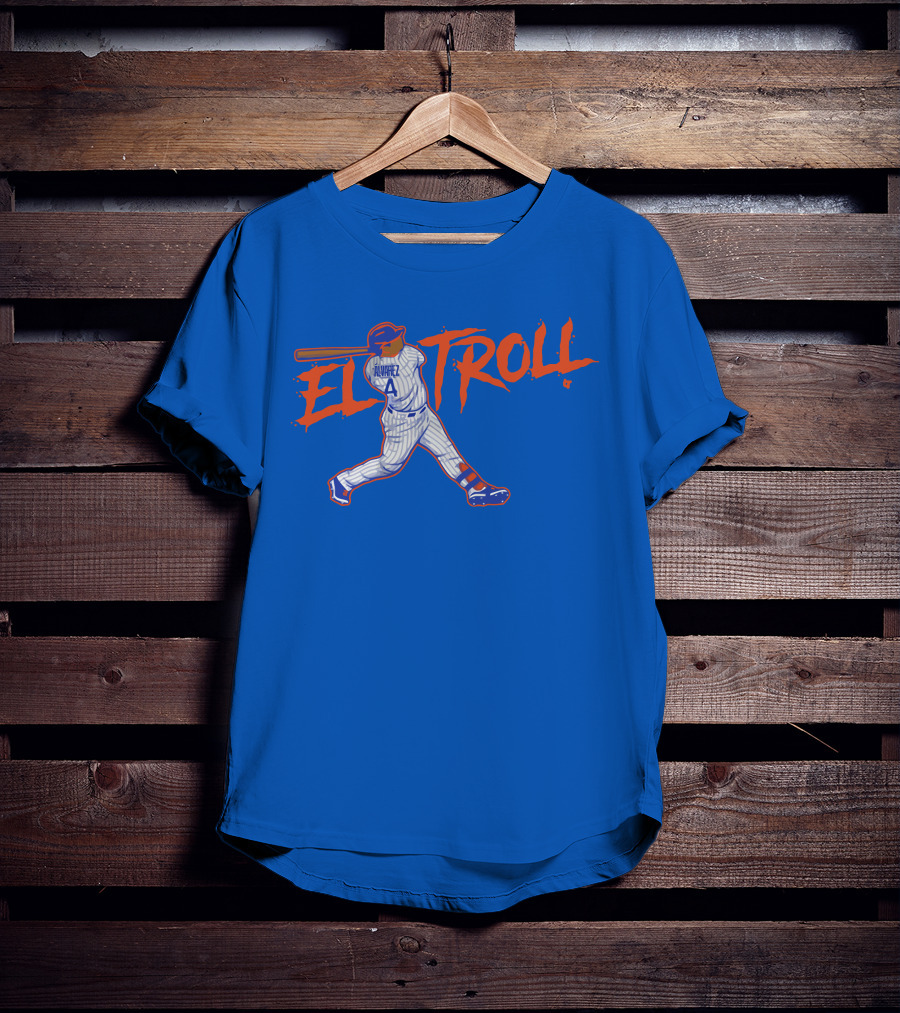 Francisco Álvarez El Troll Baseball T-Shirt