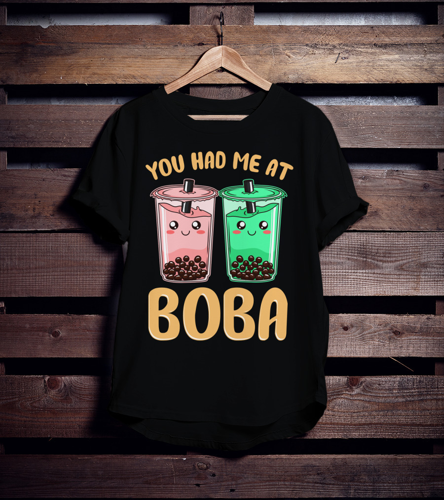 You Had Me At Kawaii Bubble Tea Boba T-Shirt