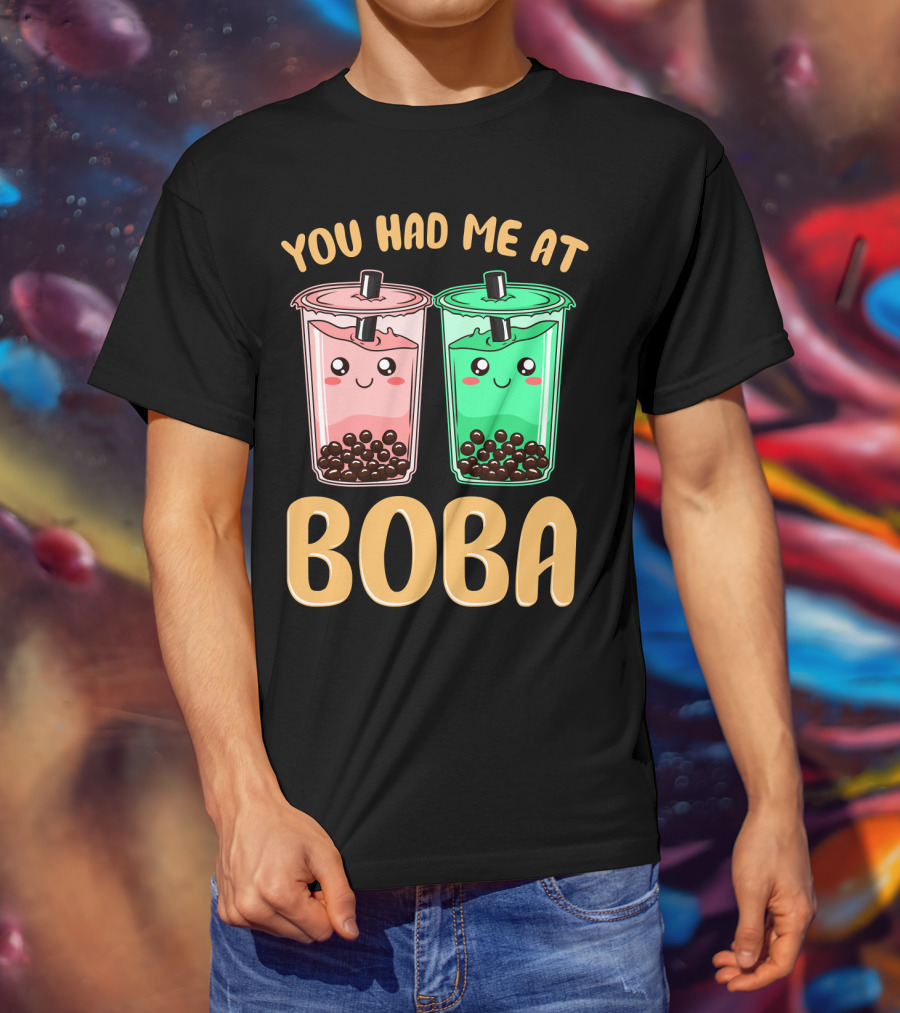 You Had Me At Kawaii Bubble Tea Boba T-Shirt