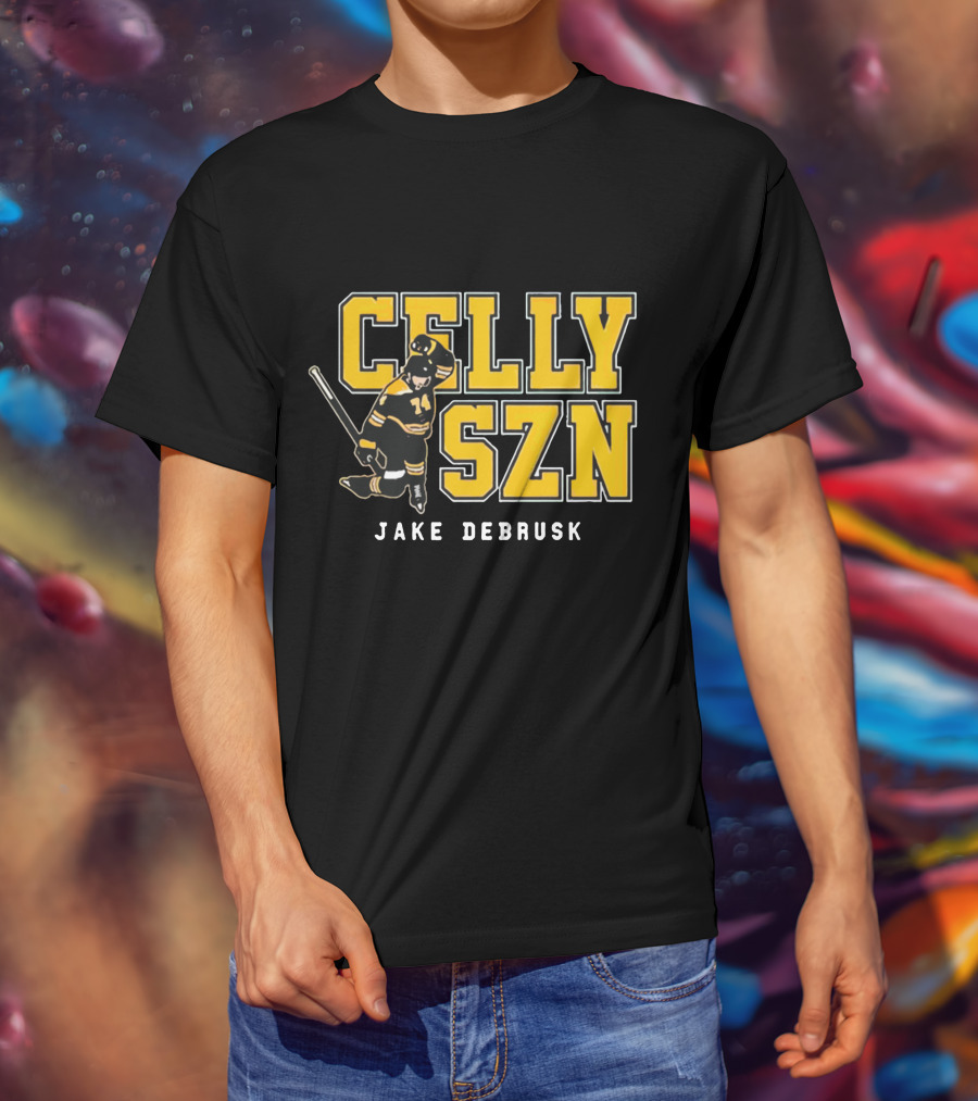 Jake Debrusk Celly Szn Hockey T-Shirt