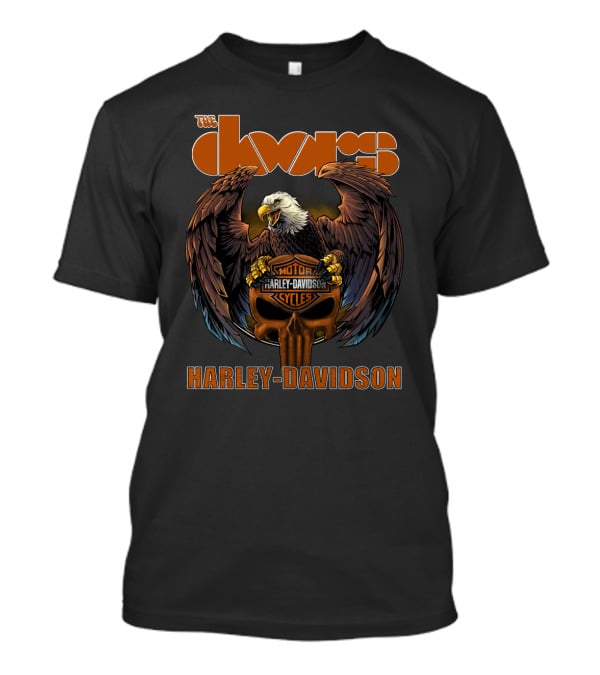 The Doors Harley Davidson Eagle Motorcycles T-Shirt