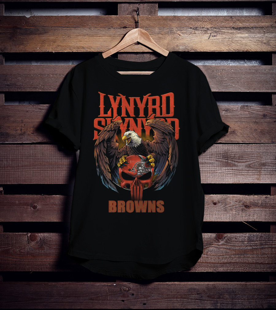 Lynyrd Skynyrd Eagles Browns T-Shirt
