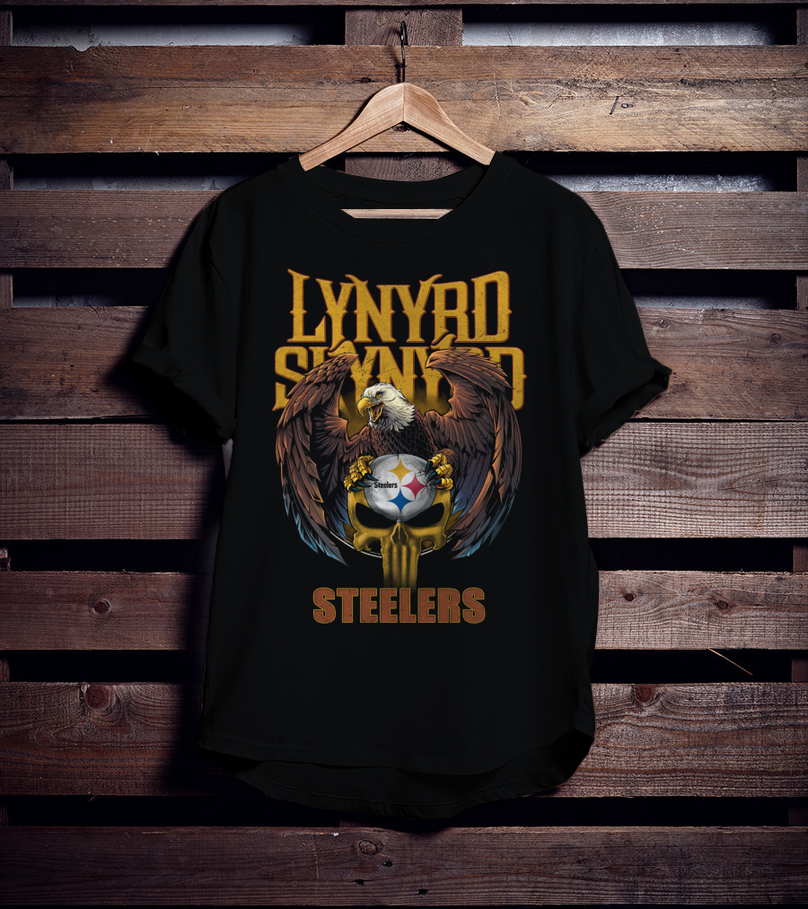 Lynyrd Skynyrd Eagle Pittsburgh Steelers T-Shirt