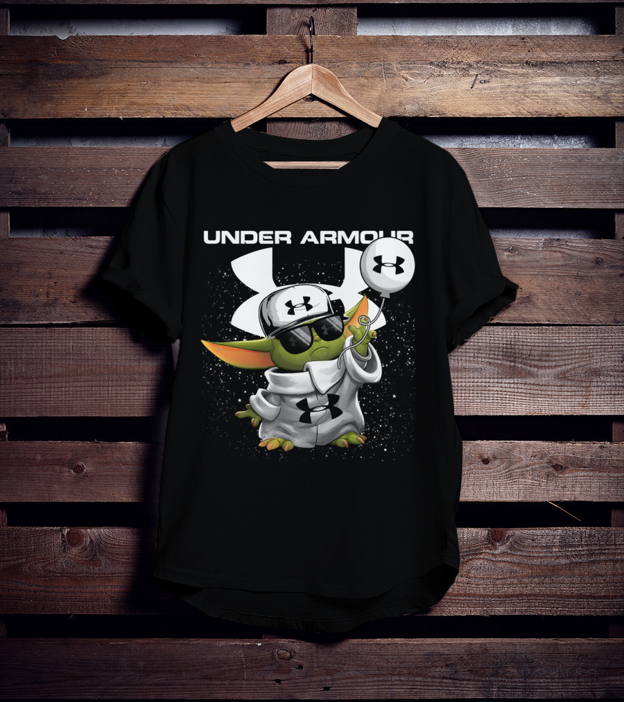 Under Armour Yoda Balloons And Hat T-Shirt