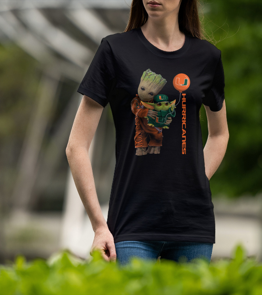 G&Y-Miami Hurricanes U Balloon T-Shirt