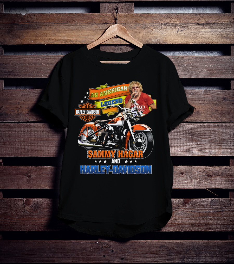Sammy Hagar And Harley Davidson An American Legend T-Shirt