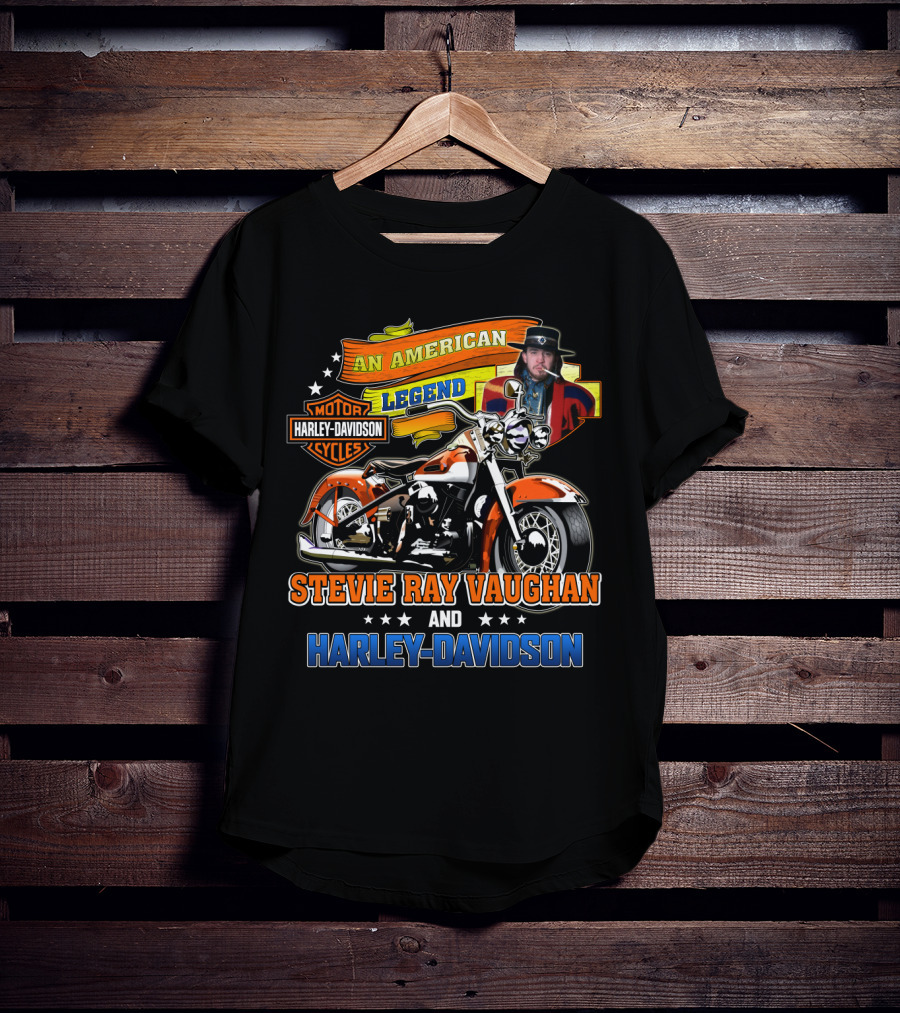 Harley Davidson An American Legend Stevie Ray Vaughan T-Shirt