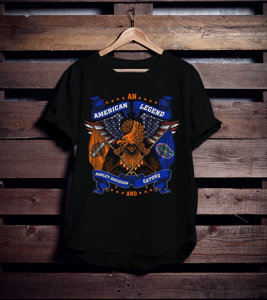 American Legend Harley Davidson Gators T-Shirt