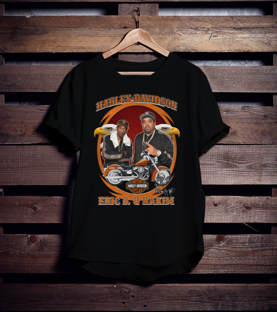Harley Davidson Eric B. & Rakim Motorcycles Eagles T-Shirt