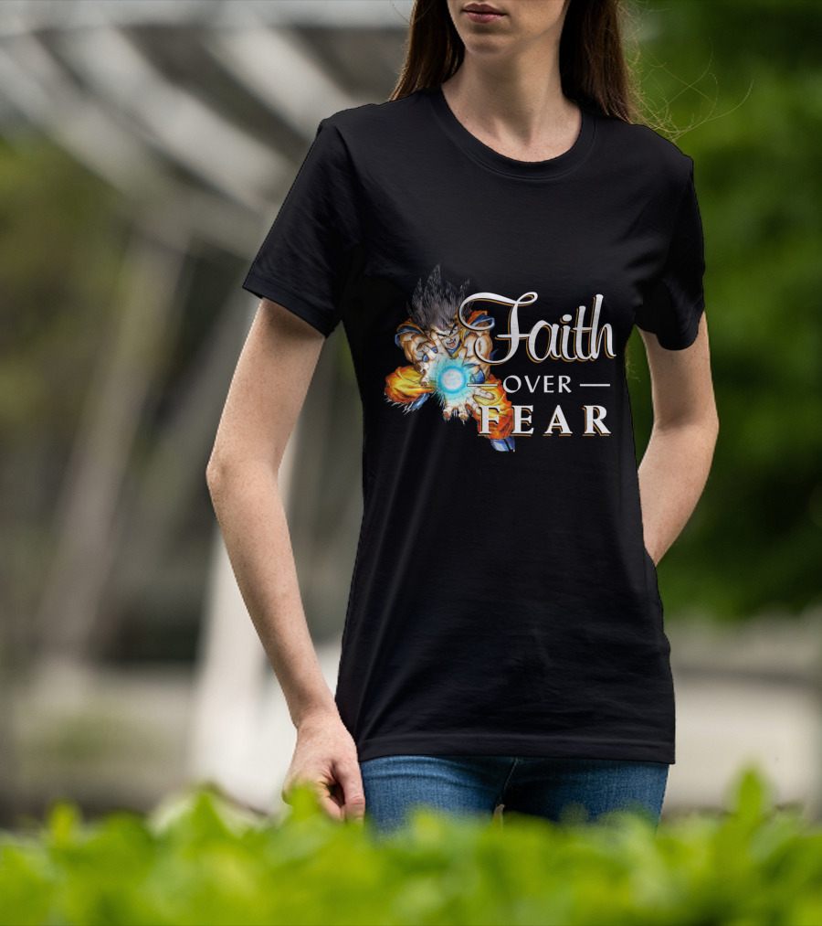 Faith Over Fear GK Dragon Energy Power_ball T-Shirt