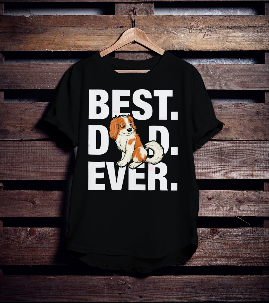 BEST DAD EVER Cavalier King Charles Spaniel T-Shirt