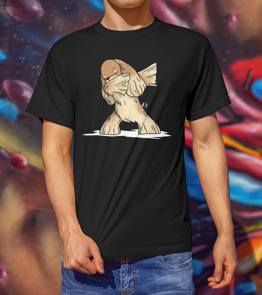 Cocker Spaniel Dabbing Funny Dog Pose T-Shirt