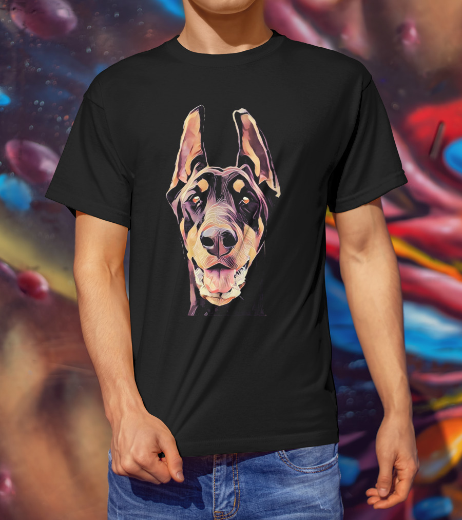 Doberman Pinscher Dobie Classic Dog T-Shirt