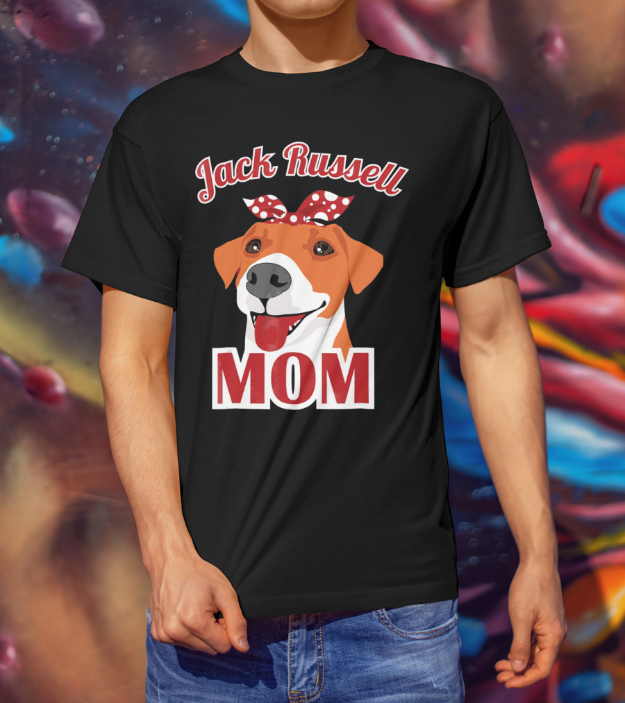 Jack Russell Terrier Mom Puppy Dog T-Shirt