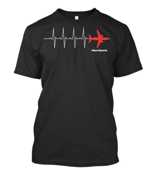 Irish Heartbeats Pilot Valentine Patrick T-Shirt