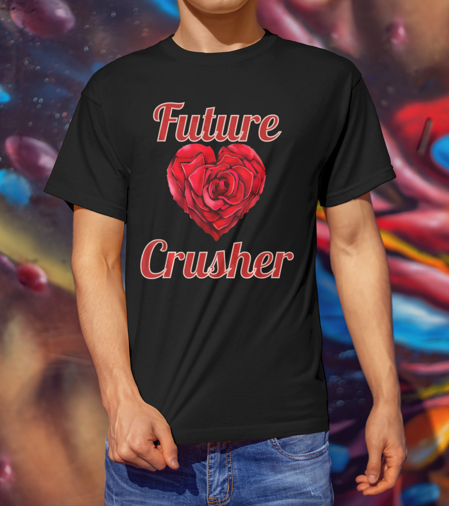 Future Crusher Valentine's Day Heart T-Shirt