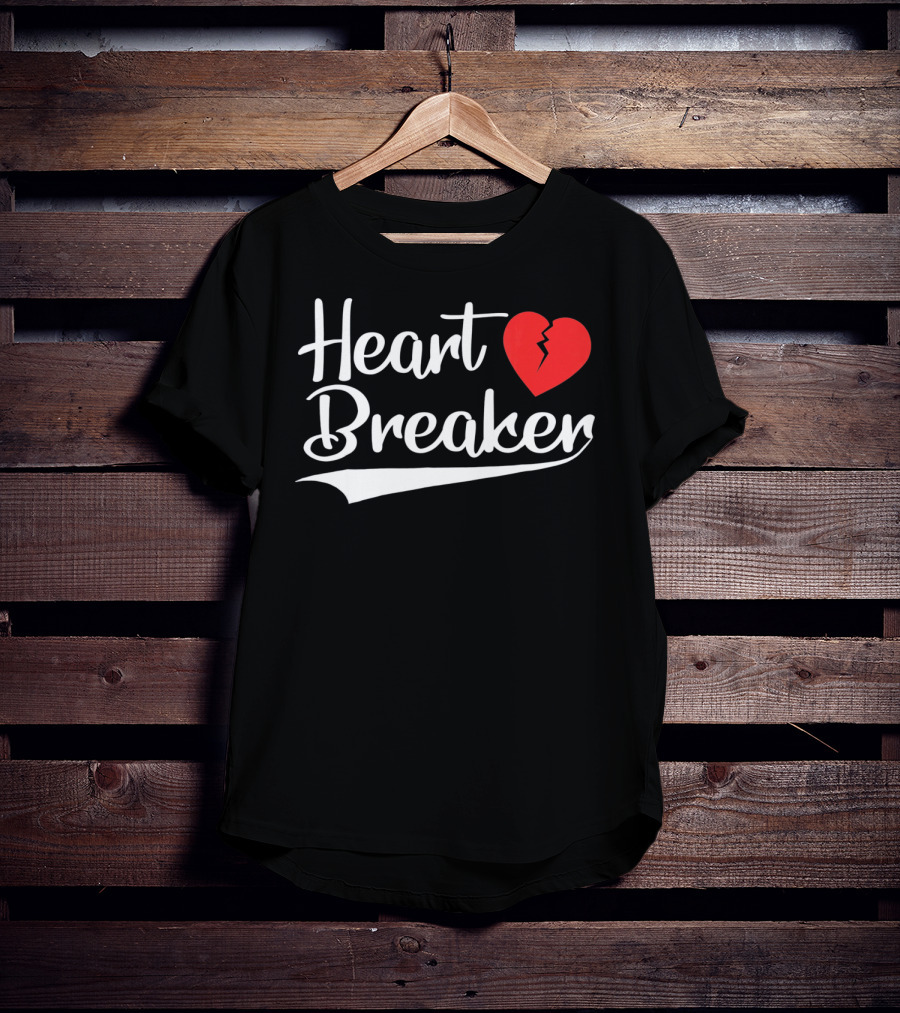 Heart Breaker Broken Heart Valentines Day T-Shirt