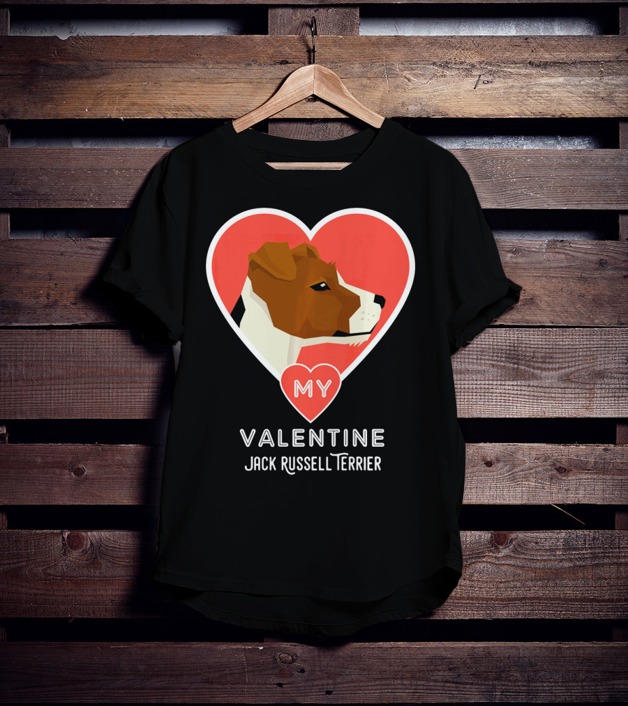 My Valentine Jack Russell Terrier T-Shirt