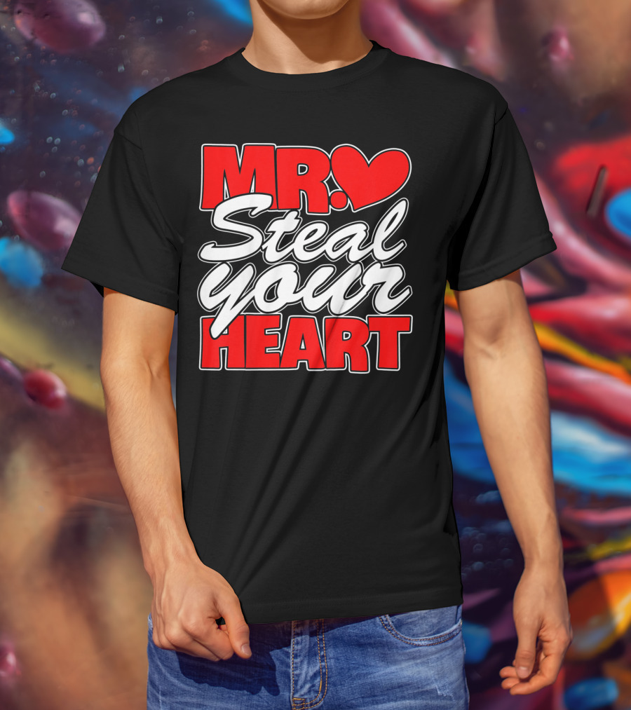 Kids Mr. Steal Your Heart Toddler T-Shirt