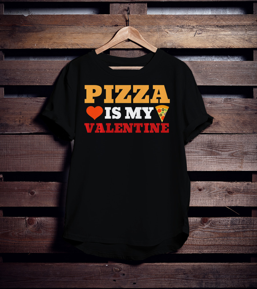 Pizza Heart Is My Slice Valentine T-Shirt