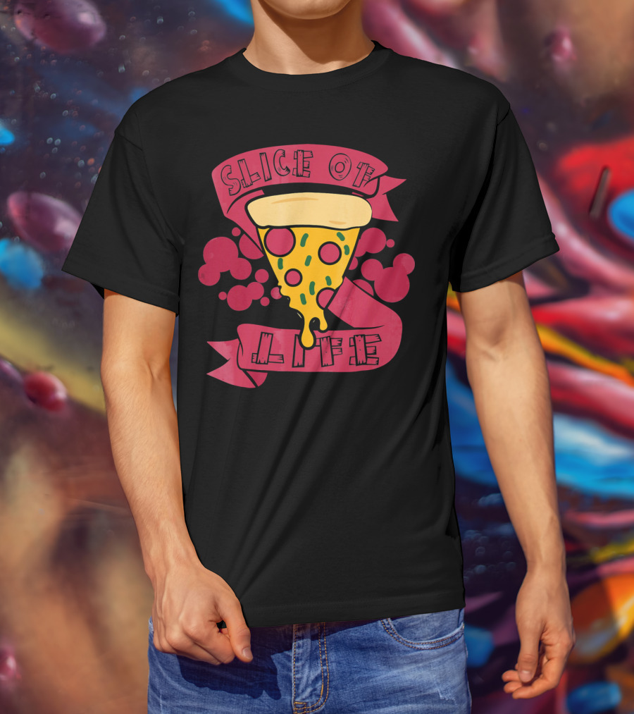 Slice Of Life Pizza Valentine's T-Shirt