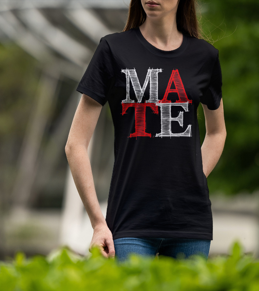 PREMIUM Couples Vale MATE Text T-Shirt