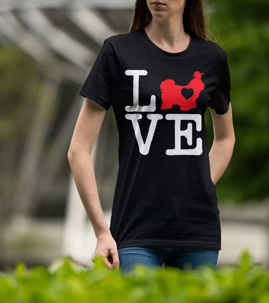LOVE Shih Tzu Valentine's Day Rottie T-Shirt