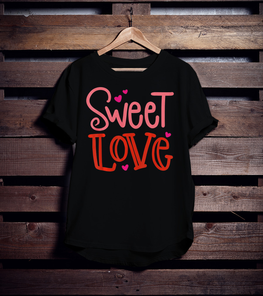 Sweet Love Heart Valentine T-Shirt