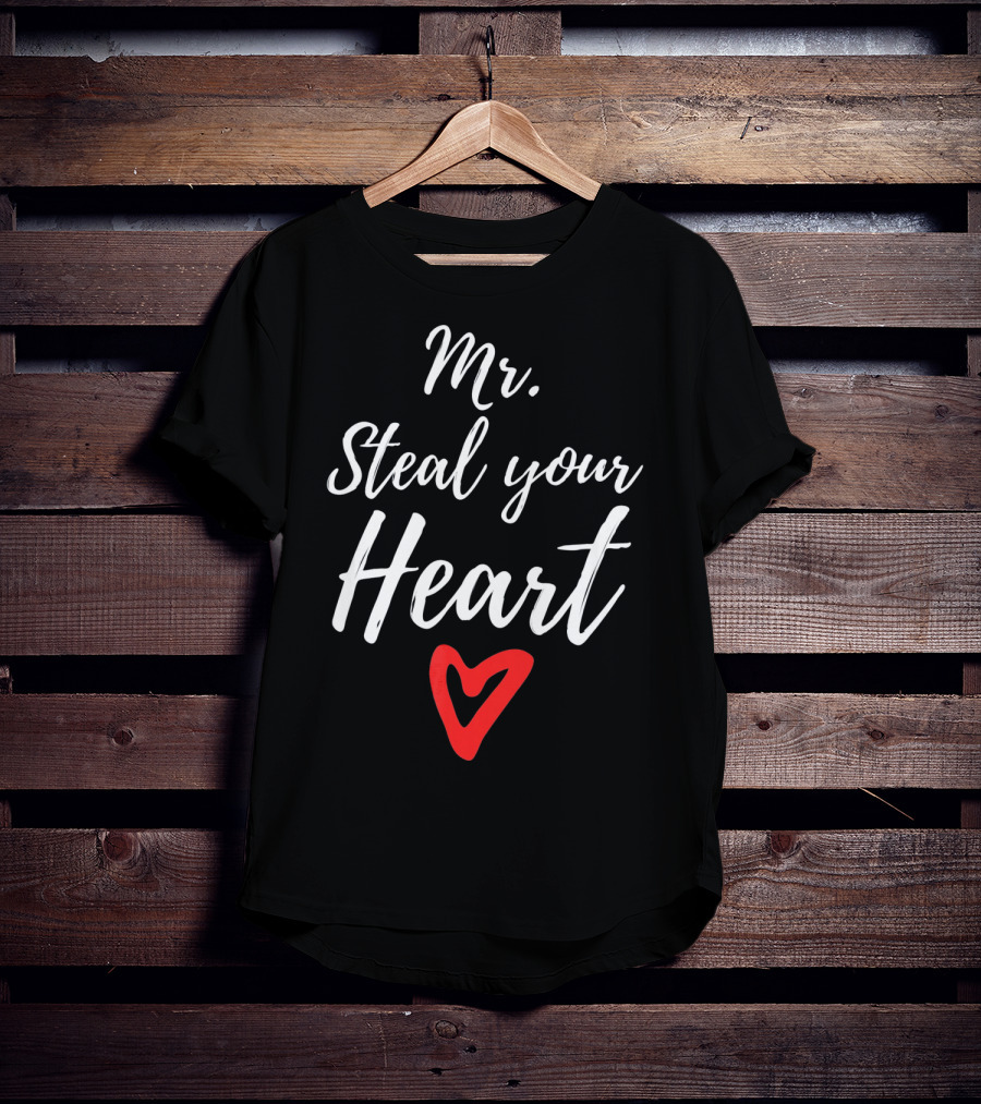 Mr. Steal Your Heart Toddler Boy Valentine's Day T-Shirt