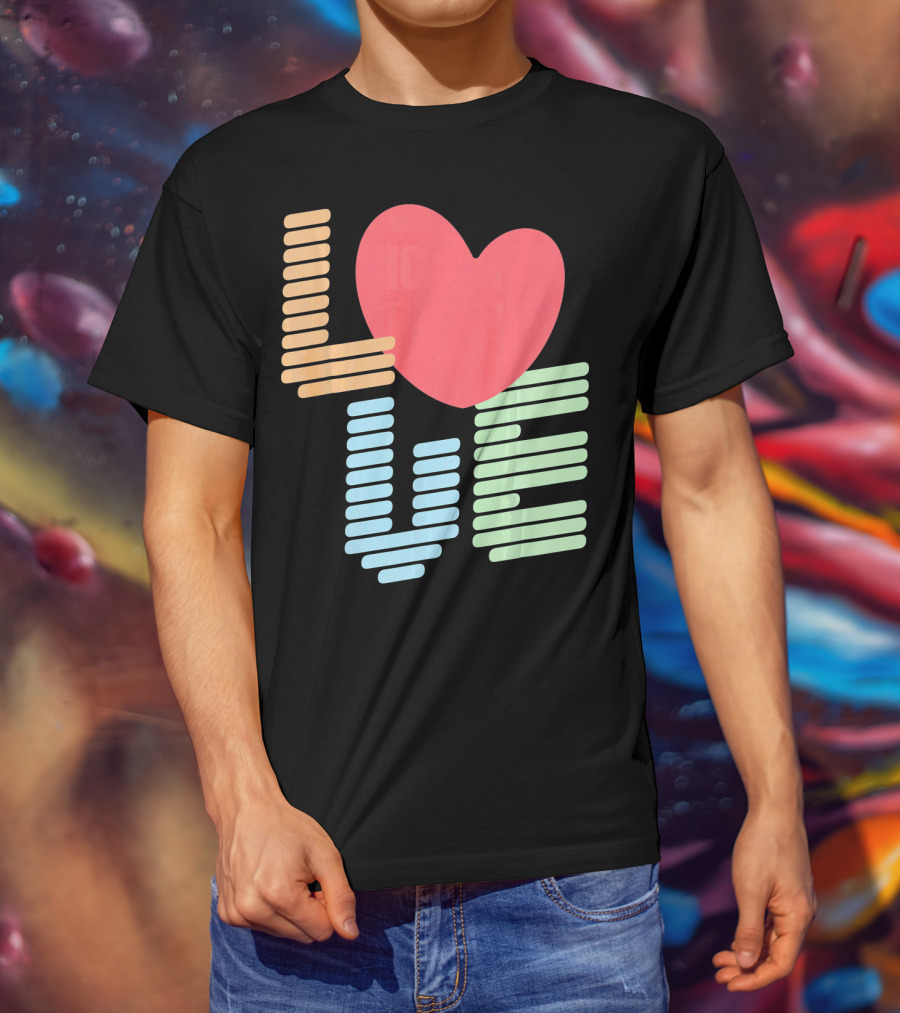 Love Heart Valentine T-Shirt