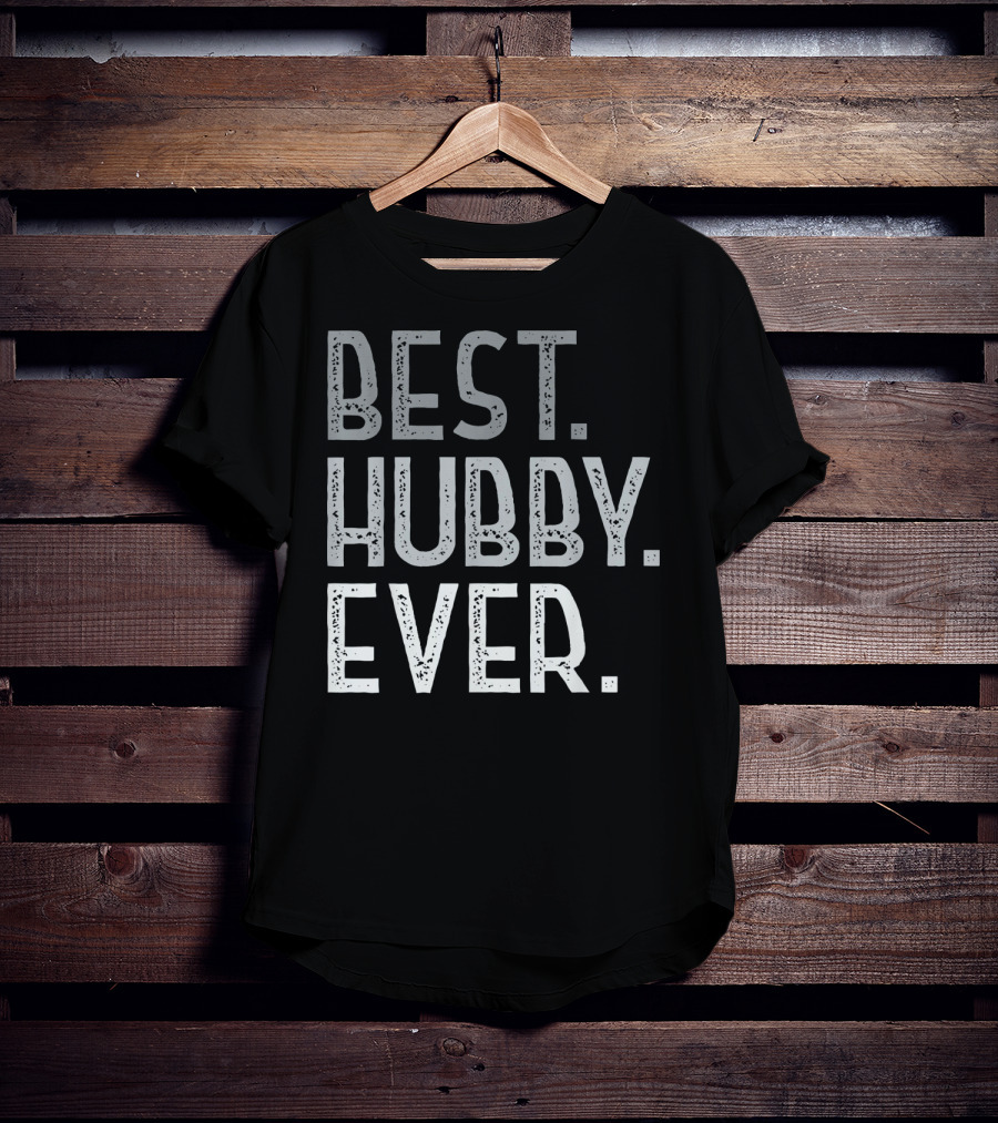 Best Hubby Ever Valentines Day Mens For Him T-Shirt