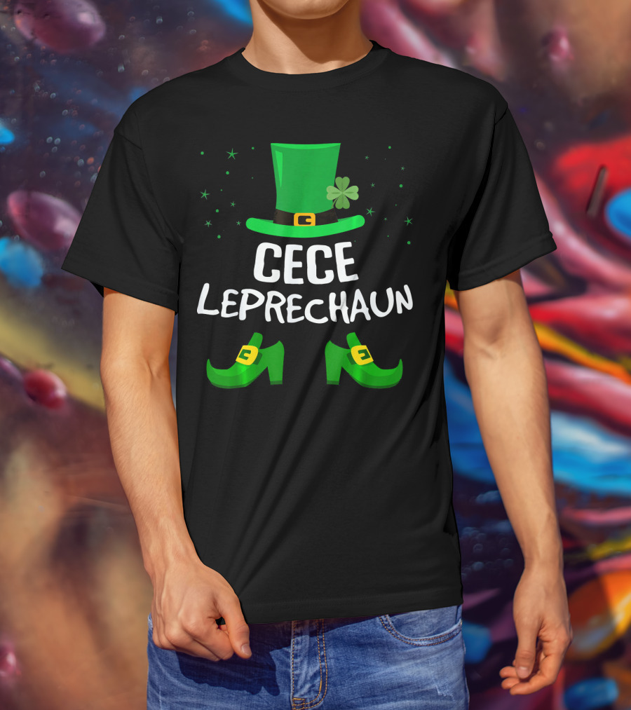 CeCe Leprechaun Hat And Shoes Saint Patricks T-Shirt