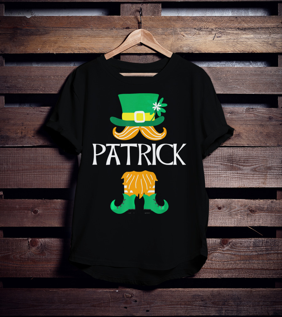Patrick Funny Leprechaun Matching Family Group T-Shirt