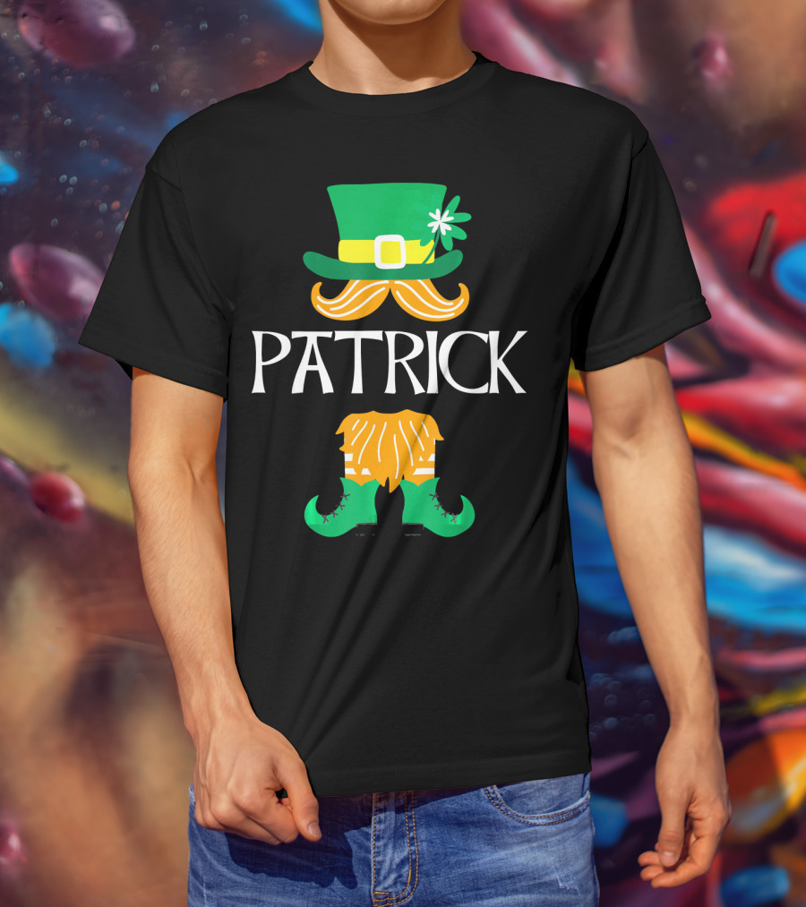 Patrick Funny Leprechaun Matching Family Group T-Shirt