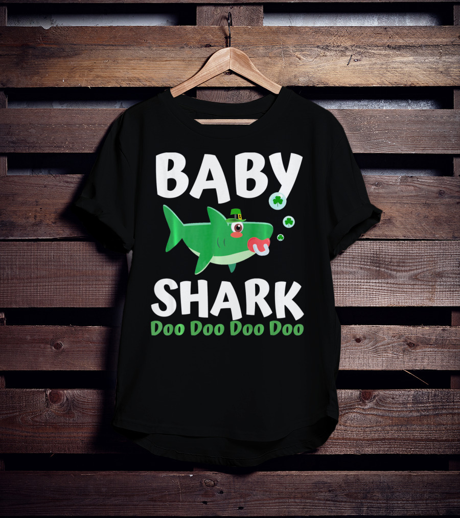 Baby Shark Doo Doo Doo Doo Irish T-Shirt