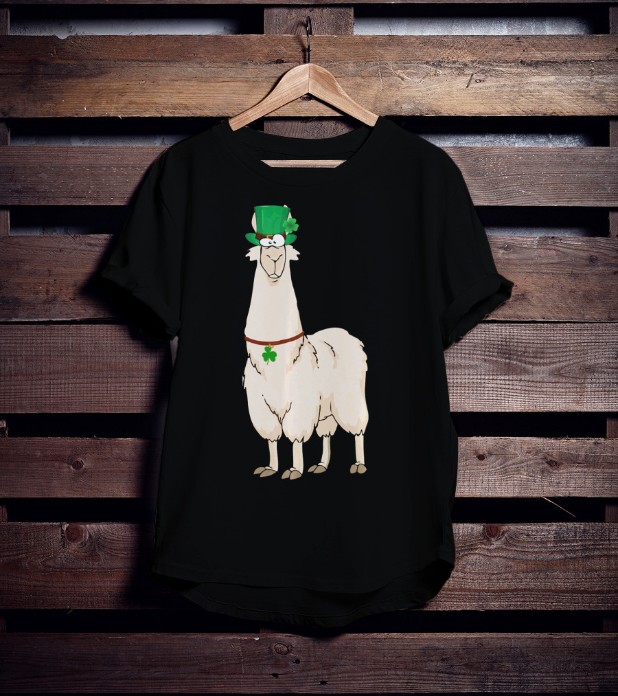 Leprechaun Costume Alpaca St Patrick's Day T-Shirt
