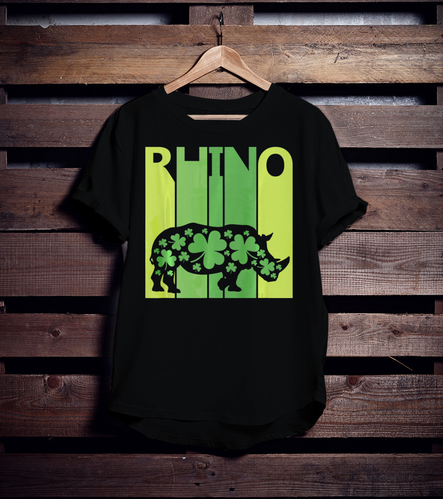 Lucky Clover Rhino T-Shirt