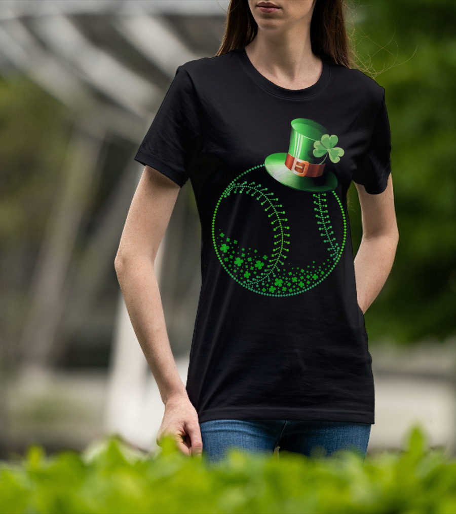 Saint Patricks Day Irish Shamrock Baseball Hat T-Shirt