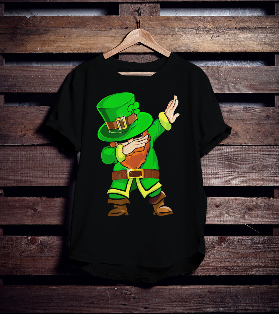 Dabechaun Leprechaun Dabbing Funny St. Patrick's Day T-Shirt