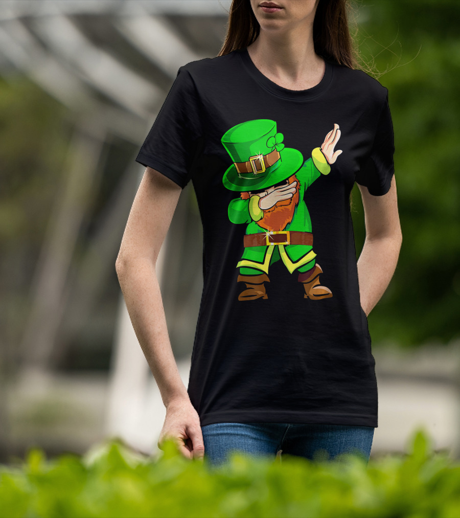 Dabechaun Leprechaun Dabbing Funny St. Patrick's Day T-Shirt