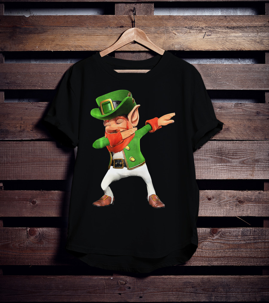 Dabbing Leprechaun St Patrick's Day T-Shirt