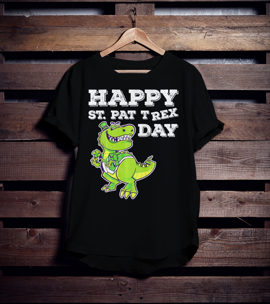 HAPPY ST. PAT T REX DAY Cute St Patricks T-Shirt
