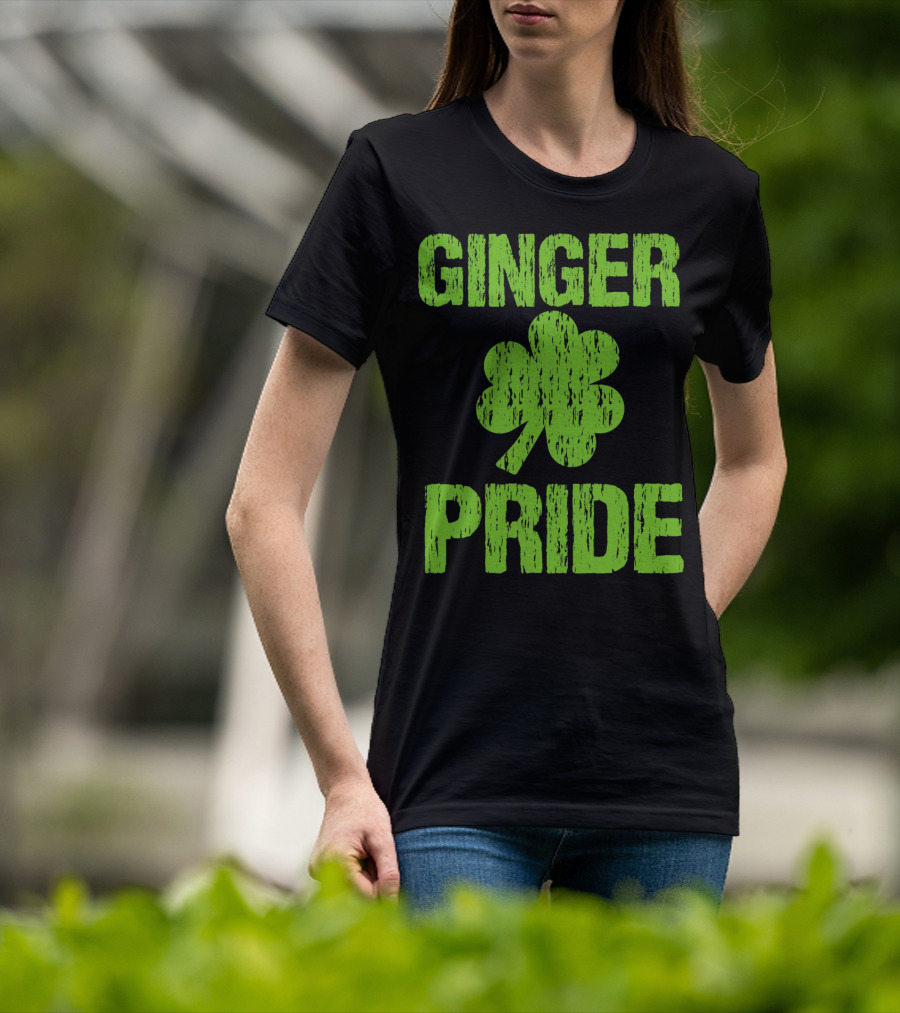 Ginger Pride Shamrock St. Patrick's Day Iconic T-Shirt