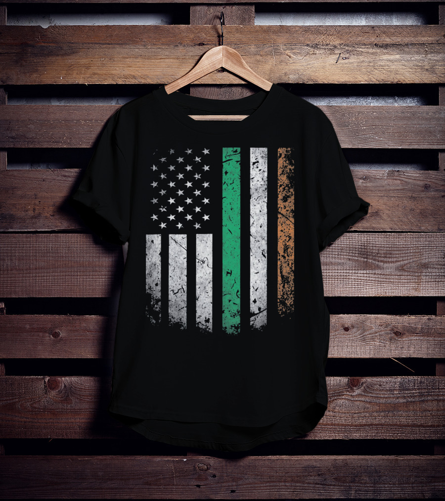 Ireland Flag Irish America Saint Patrick's Day T-Shirt