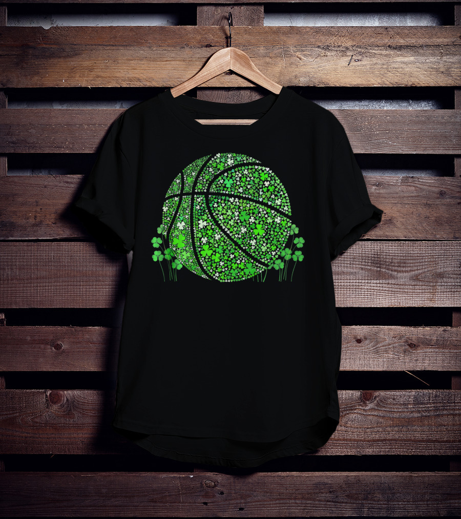 Irish Basketball Shamrock Awesome T-Shirt