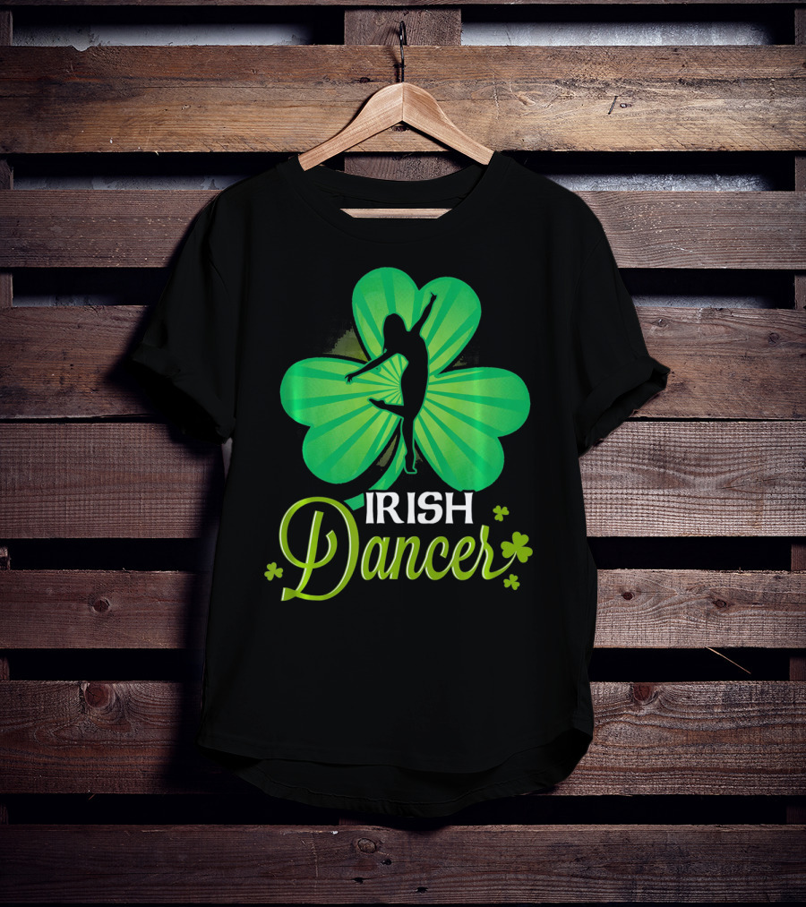 Irish Dancer Shamrock T-Shirt
