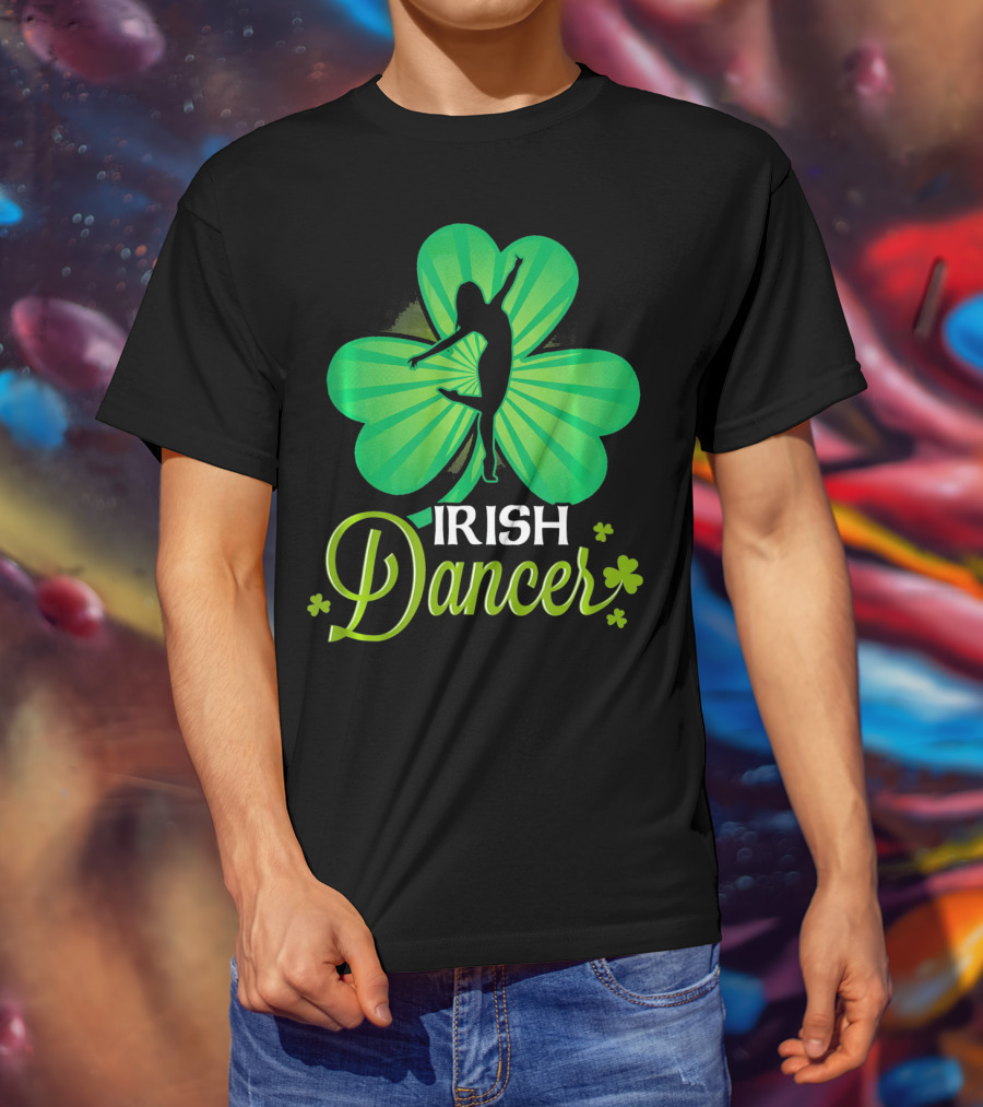 Irish Dancer Shamrock T-Shirt