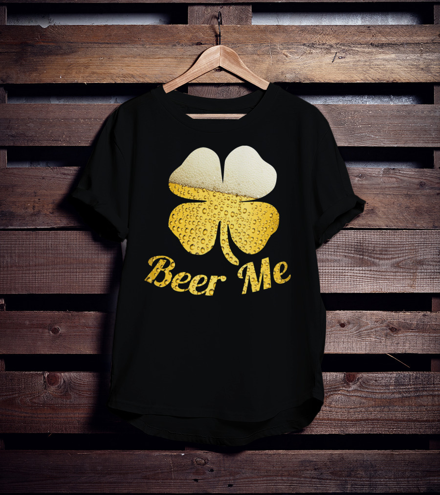 Beer Me Shamrock Bubbles T-Shirt