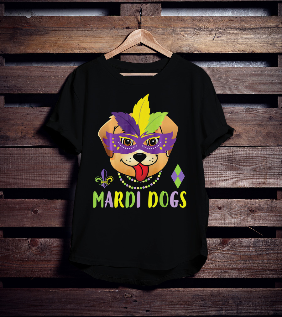 Mardi Dogs Labrador Retriever Gras Costume Dance Be T-Shirt